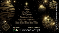Cristiane Vaz deseja um Feliz Natal e um Próspero Ano Novo 2022